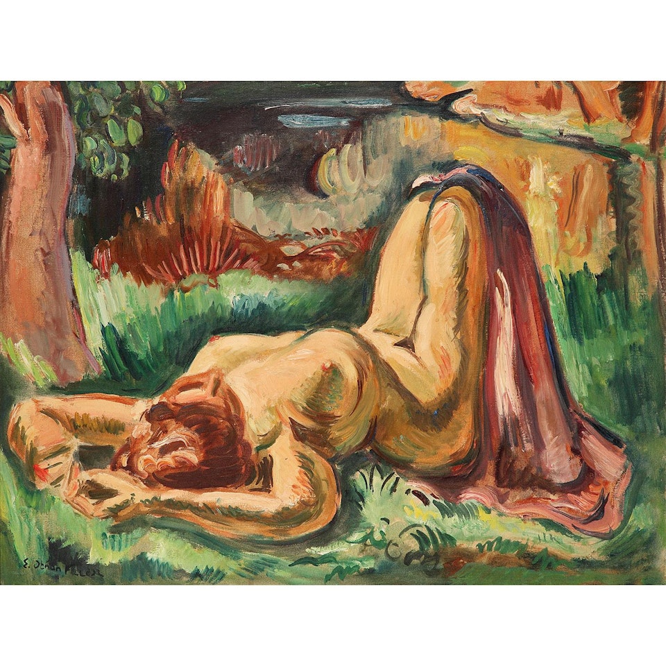 Nu allongé by Othon Friesz