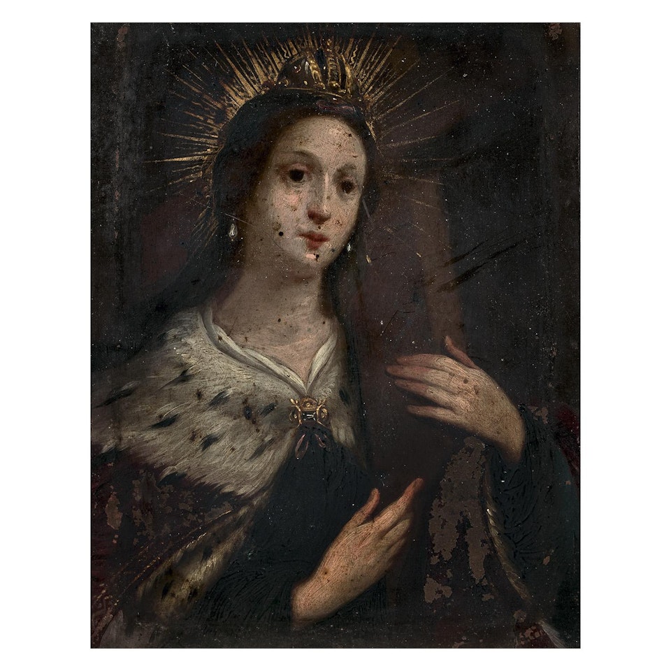 SAINTE ELISABETH DE HONGRIE by French School