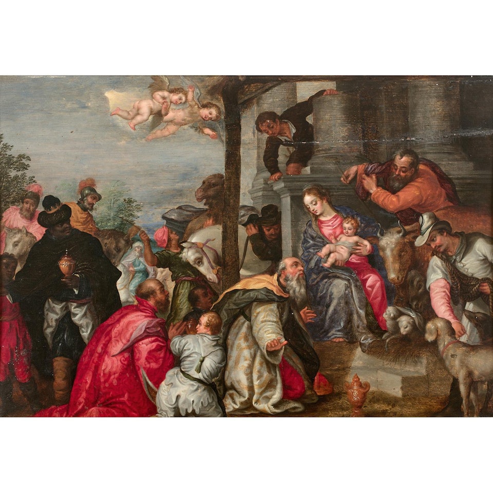 The Adoration of the Magi by Flemish School