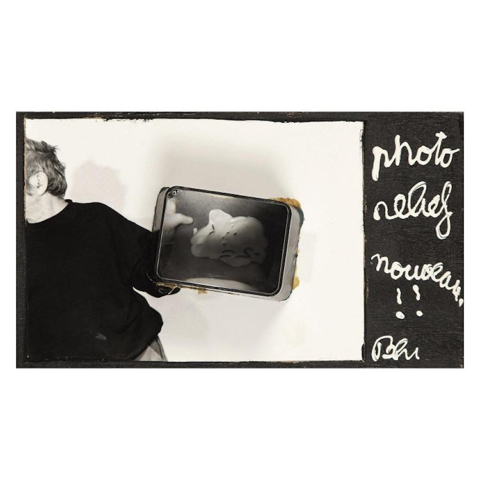 Photo relief nouveau !! by Ben Vautier
