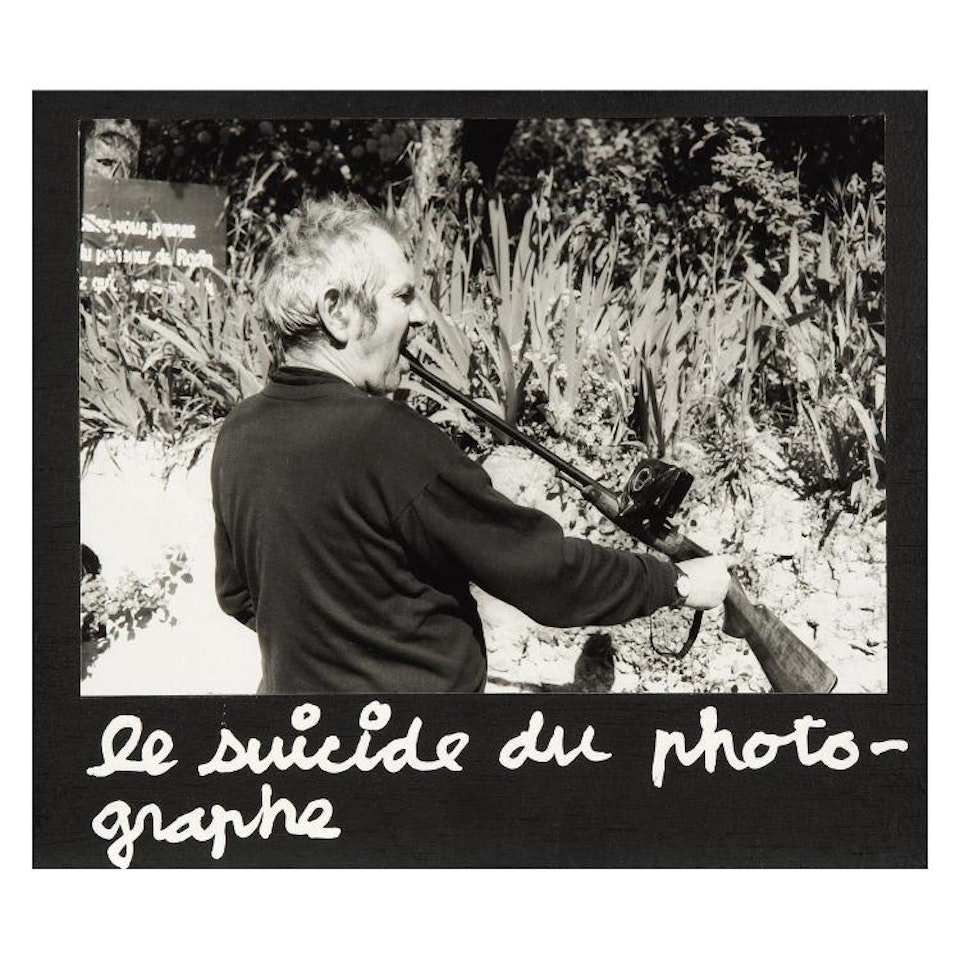 Le suicide du photographe by Ben Vautier