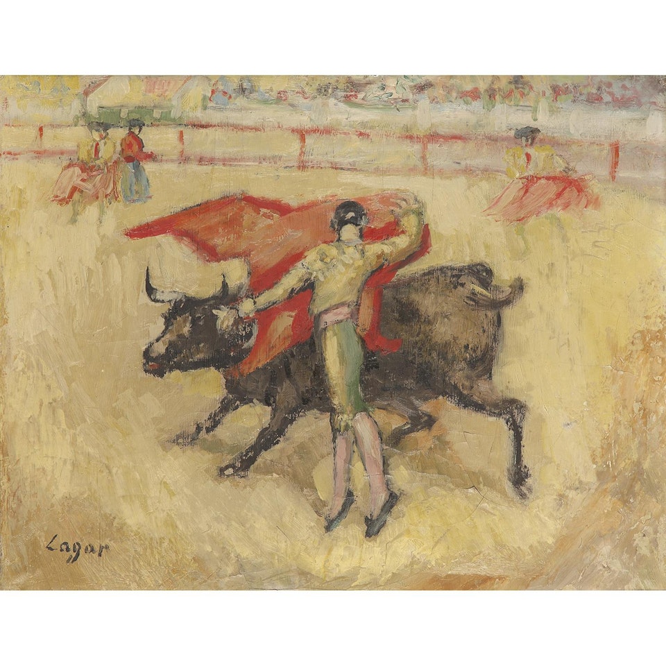 Scène de tauromachie by Celso Lagar