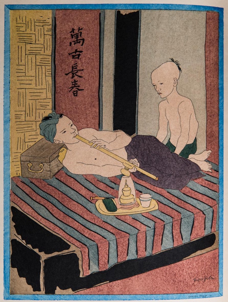 PROPOS D"UN INTOXIQUÉ by Leonard Tsuguharu Foujita
