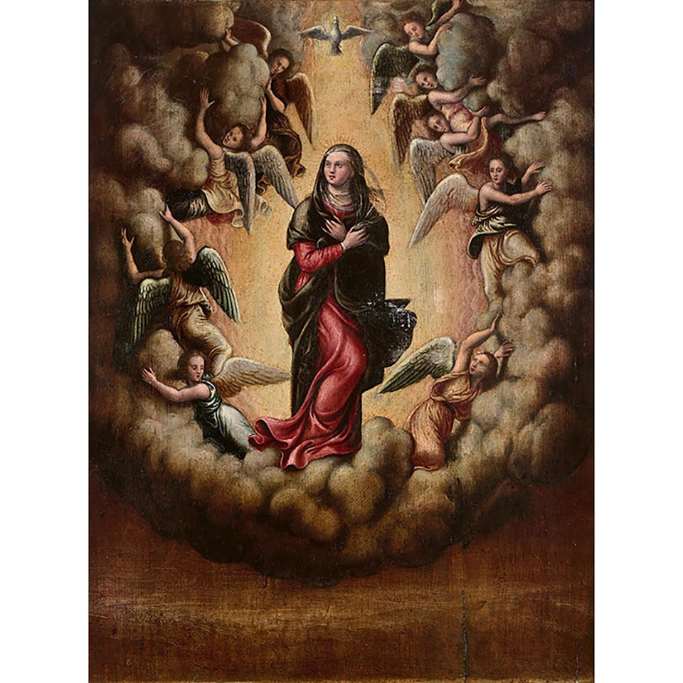Vierge de l"Assomption; Assumption Virgin by Flemish School