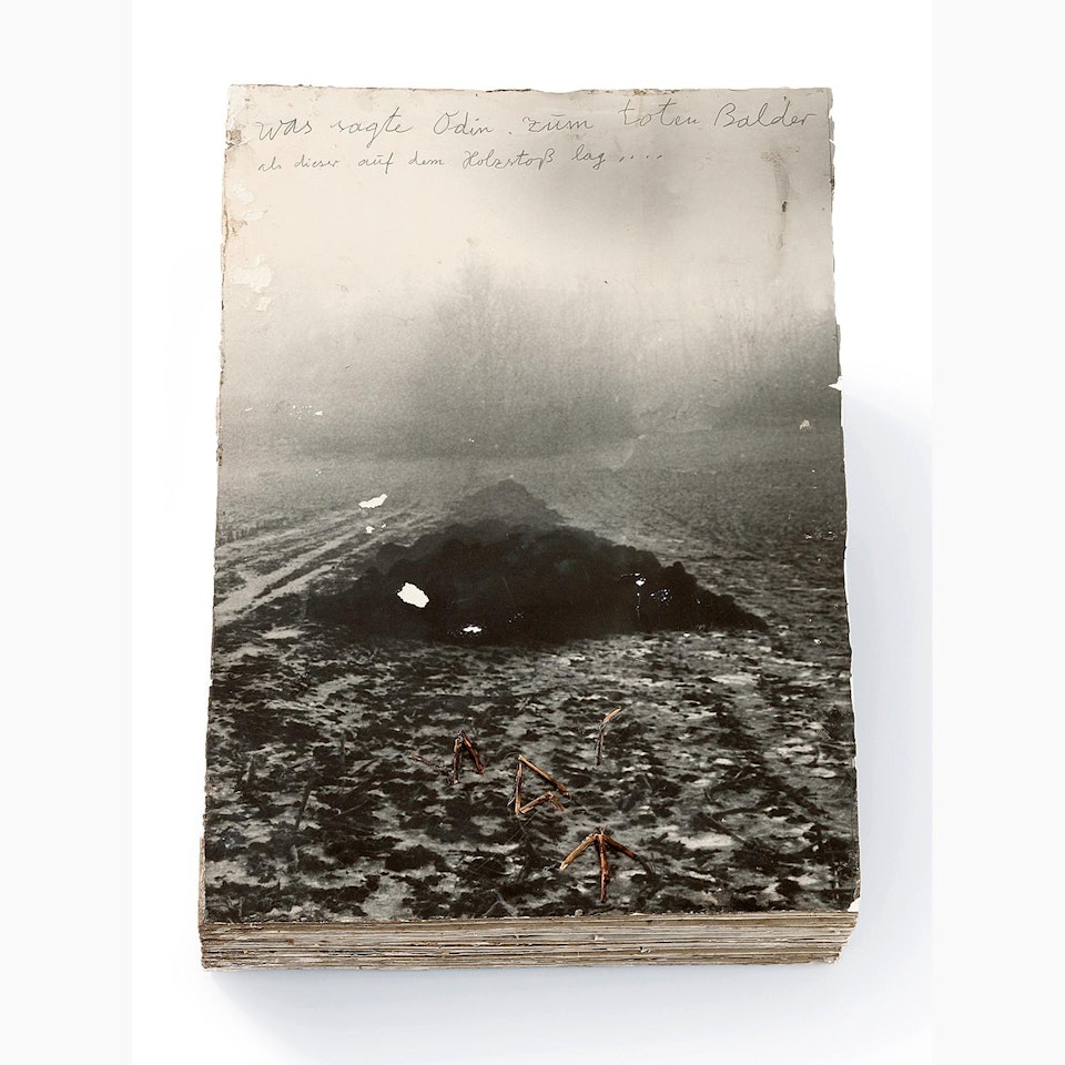 Was Sagte Odin Zum Toten Balder by Anselm Kiefer