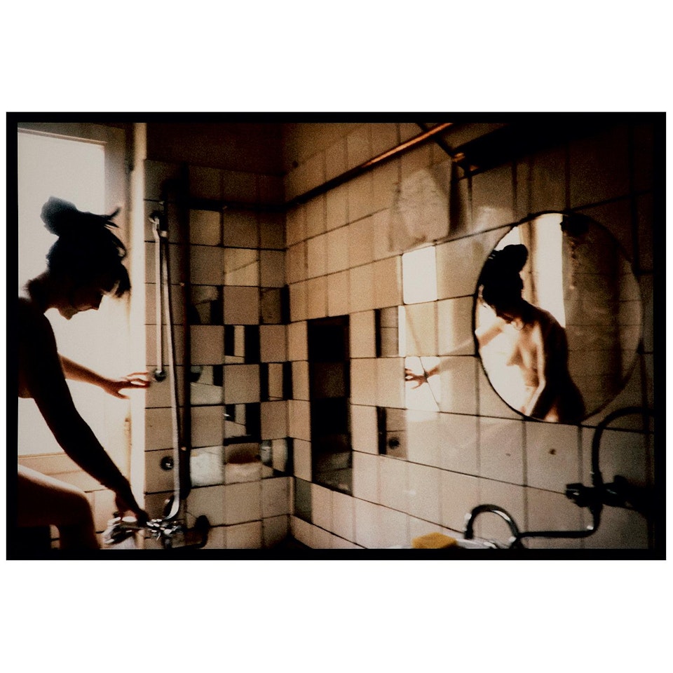 Käthe in tub, West Berlin by Nan Goldin