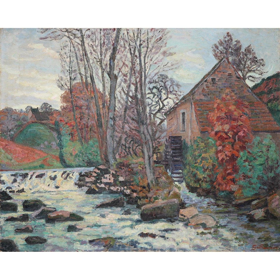 Le Moulin de Charraud, Creuse (dit bouchardon) by Armand Guillaumin