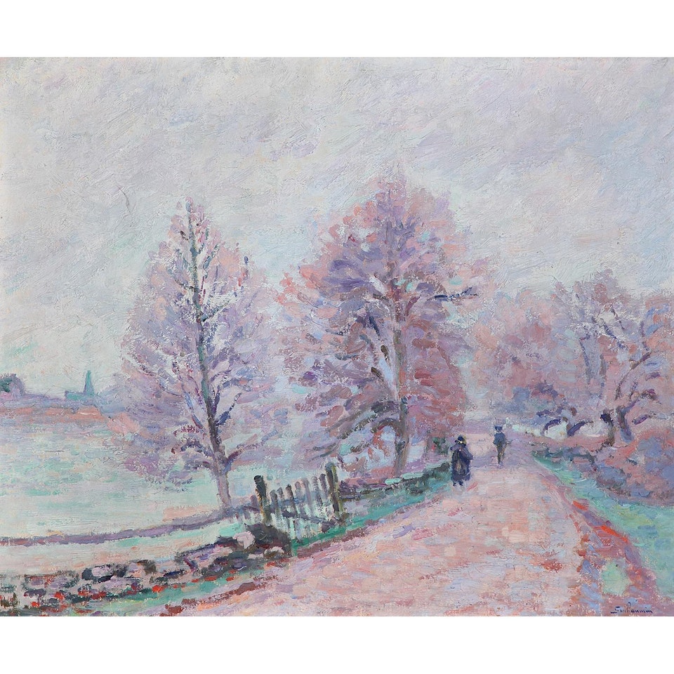 Paysage d"ile de France by Armand Guillaumin
