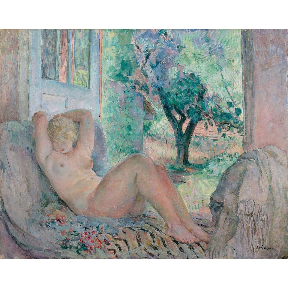 Le grand nu (Marinette), Le Cannet by Henri Lebasque