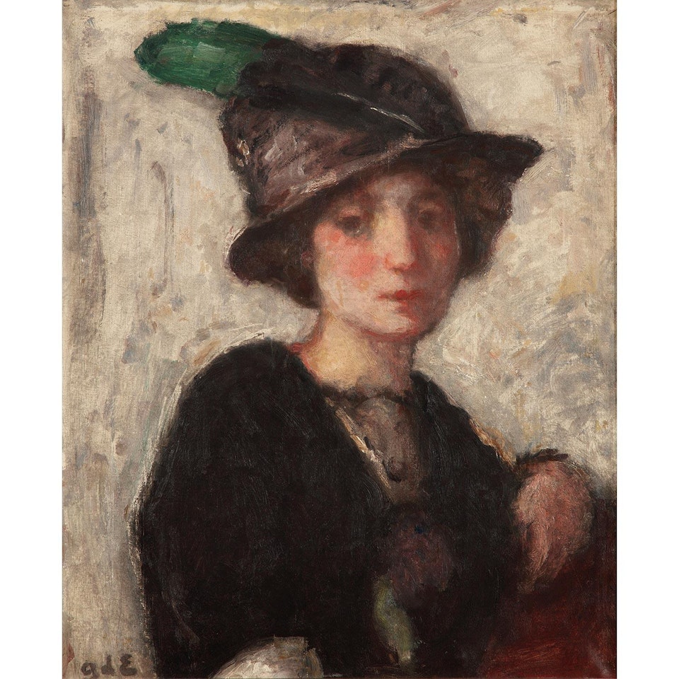 Portrait de femme by Georges d’Espagnat