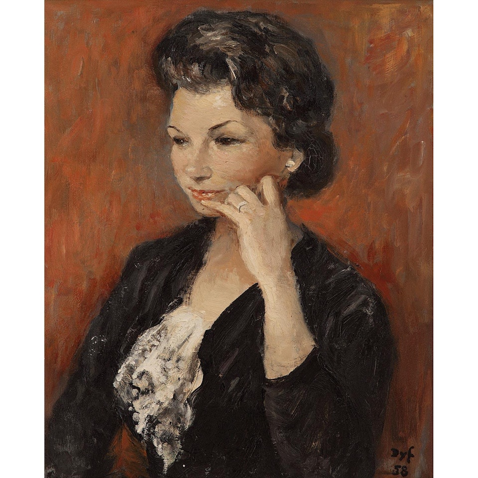 Portrait de femme by Marcel Dyf