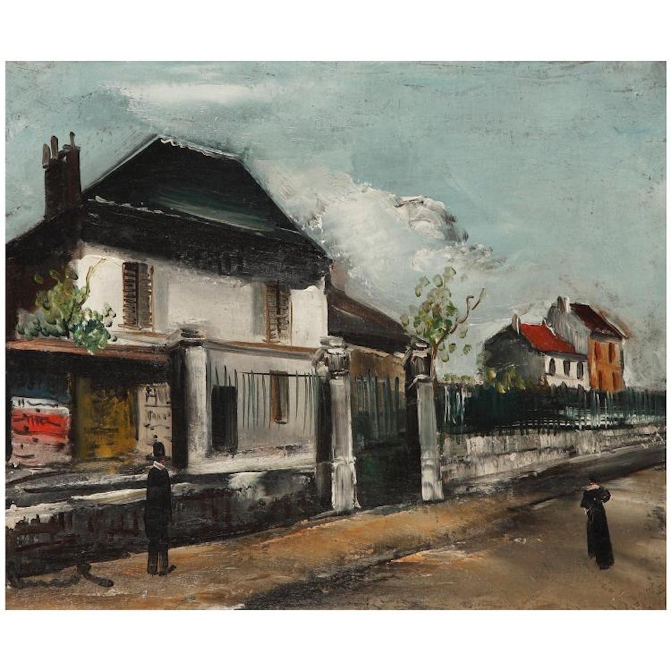 LA MAIRIE by Maurice de Vlaminck