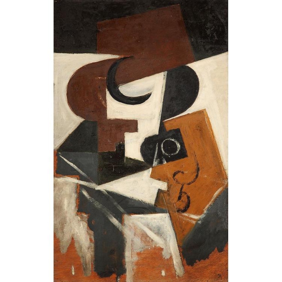 COMPOTIER ET VERRE by Juan Gris