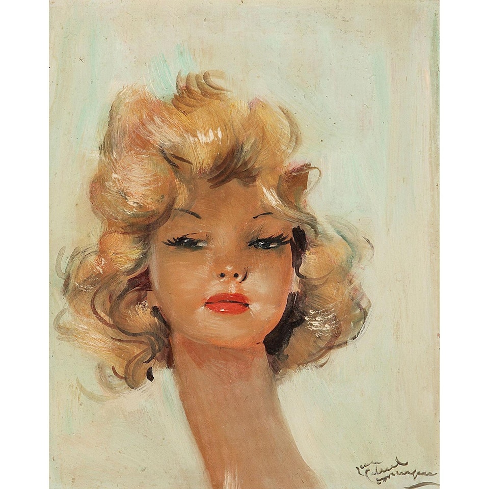 Portrait de Juka by Jean Gabriel Domergue