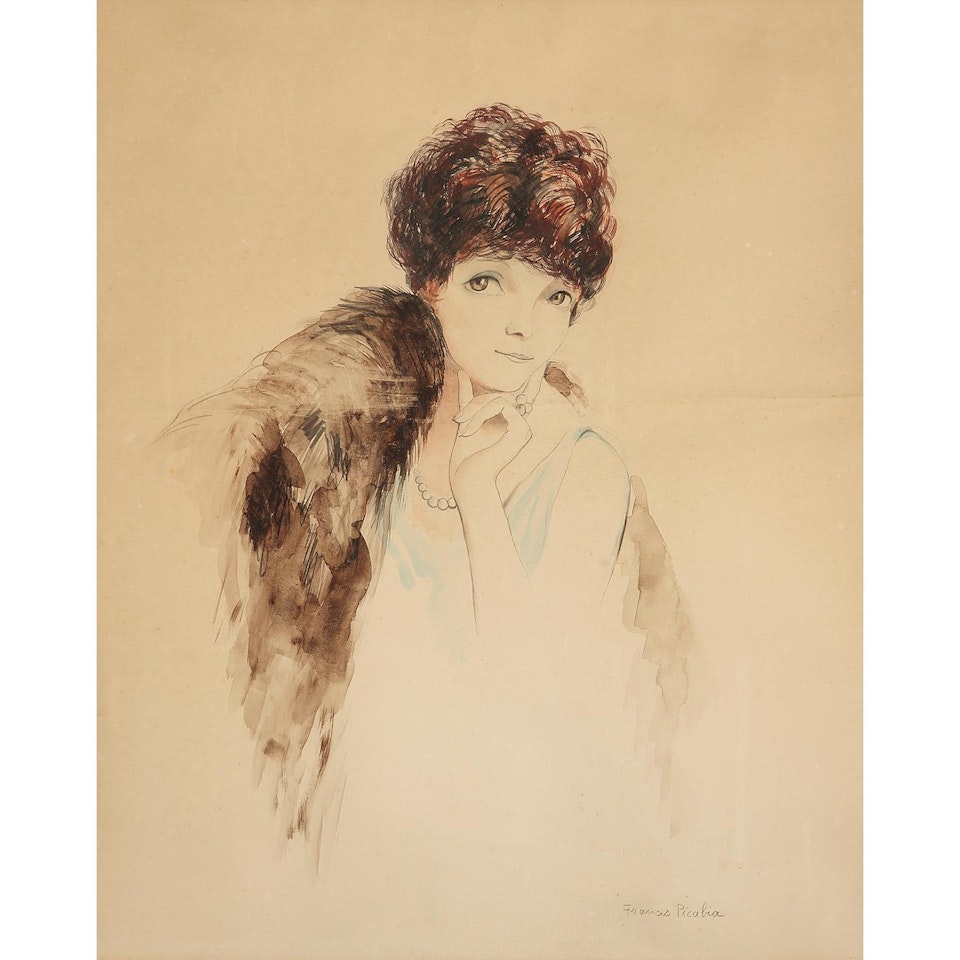 Portrait de Marthe Chenal by Francis Picabia