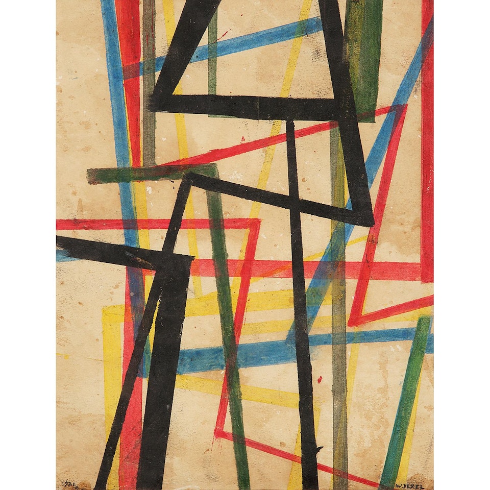 Composition by Walter Dexel