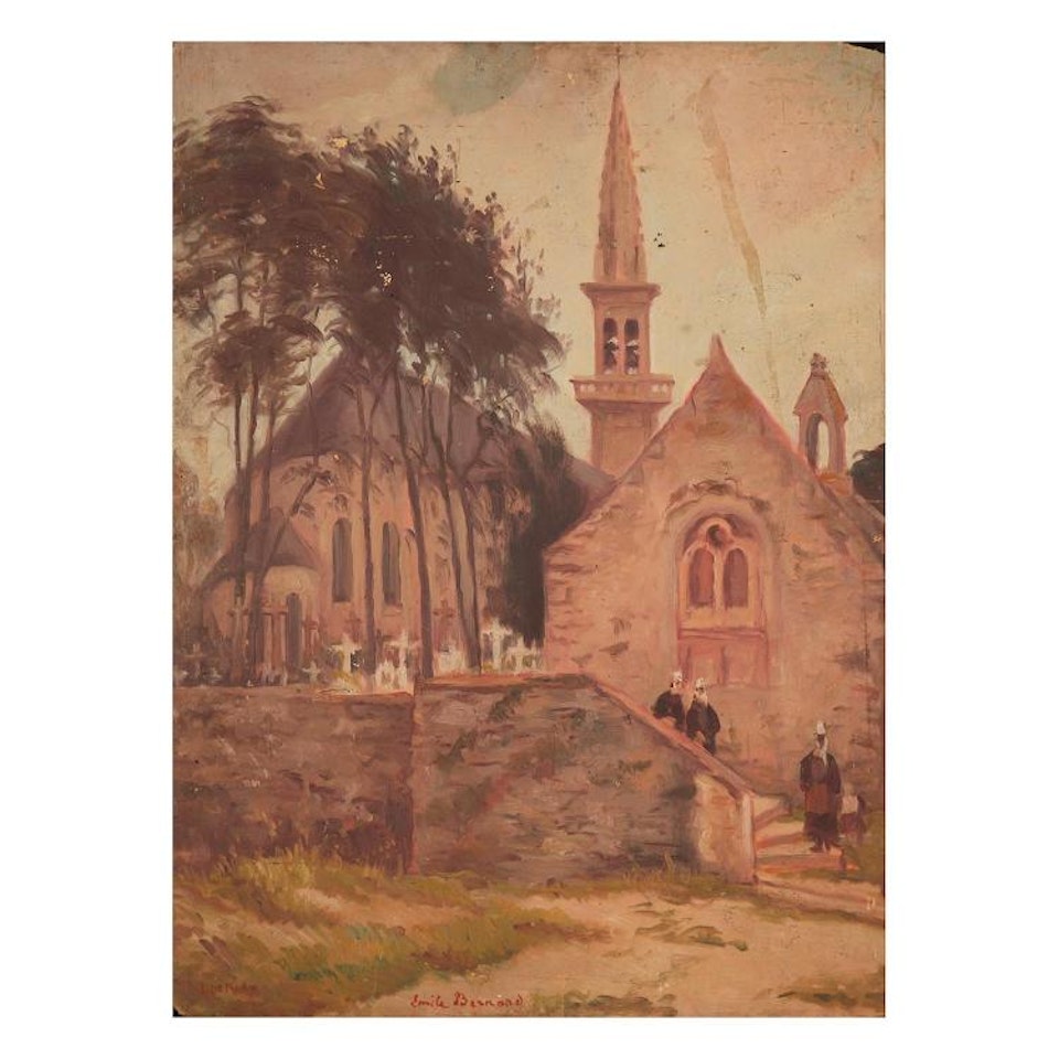 Eglise de Loctudy by Emile Bernard