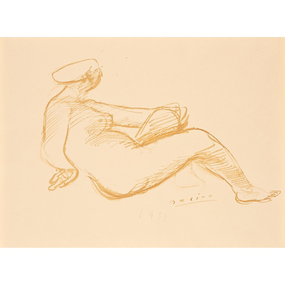 NU ALLONGÉ by Marino Marini