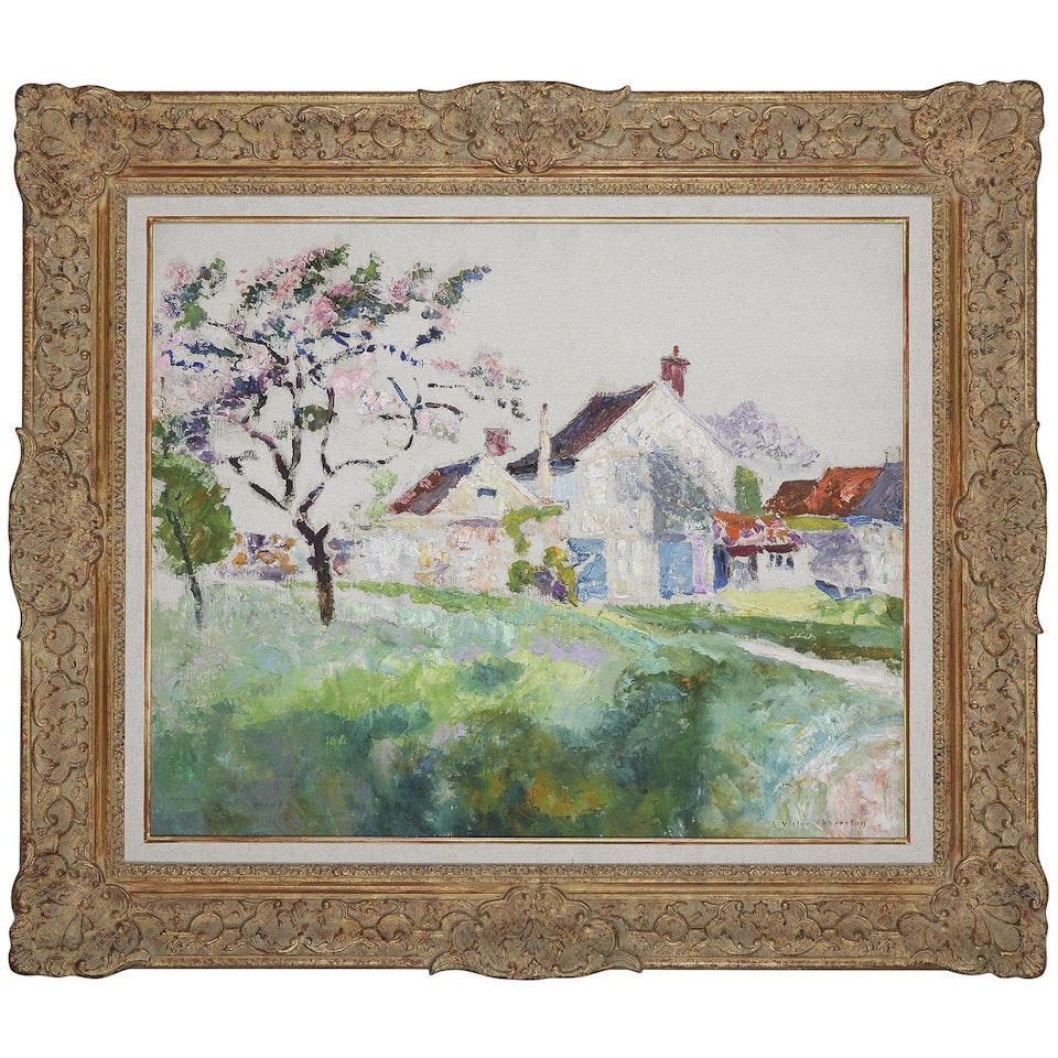 PRINTEMPS EN BRETAGNE by Victor Charreton