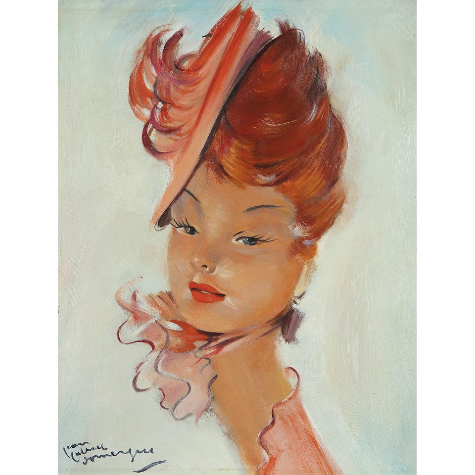 DOUDOU by Jean Gabriel Domergue