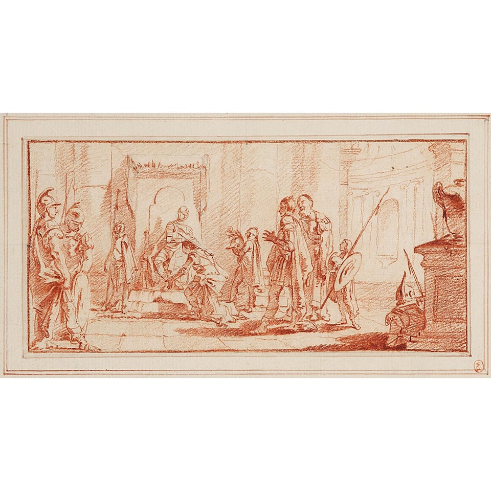 Projet d"illustration by Giovanni Battista Tiepolo
