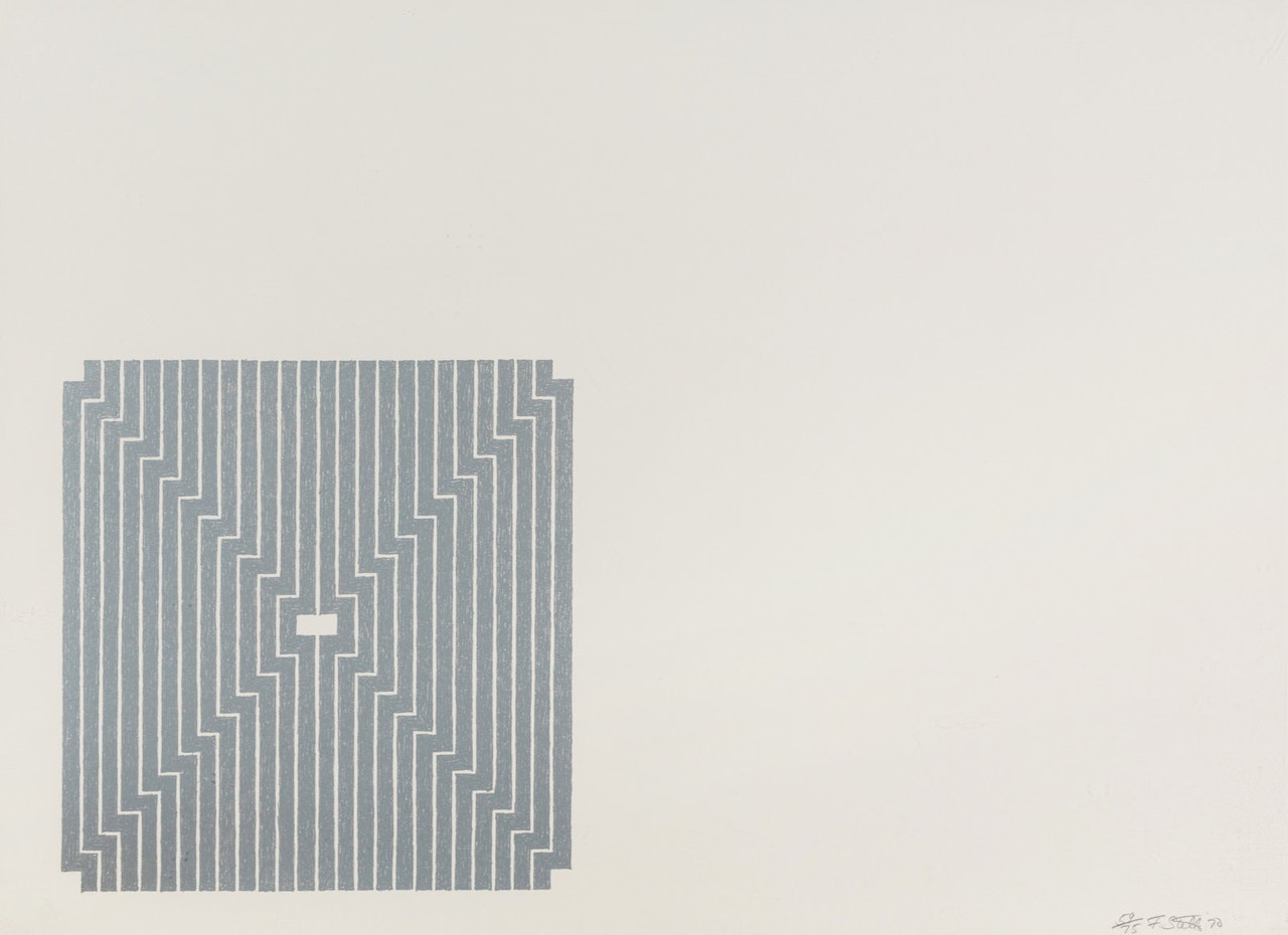 Avicenna (from Aluminium Series) by Frank Stella