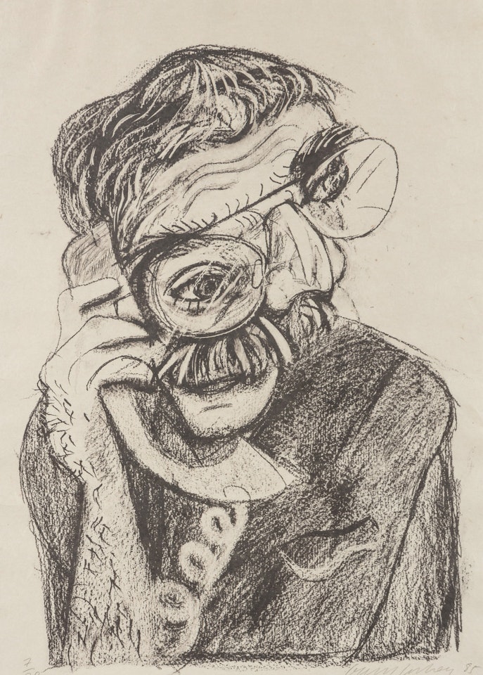 An Image of Ken (from Moving Focus) by David Hockney