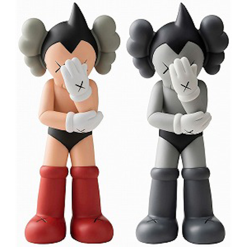 1. ASTRO BOY (KAWS VERSION)／2. ASTRO BOY (Gray) by Kaws