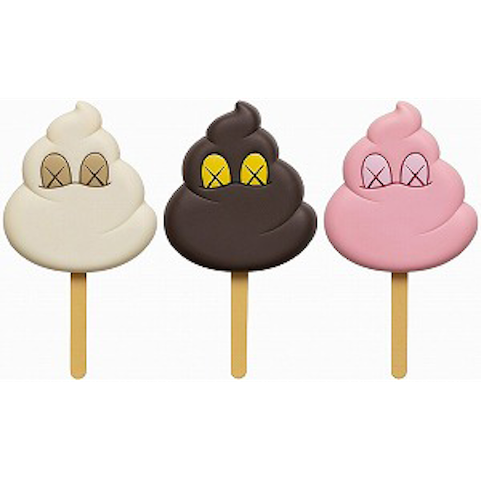 WARM REGARDS BAR (White, Black, Pink) by Kaws