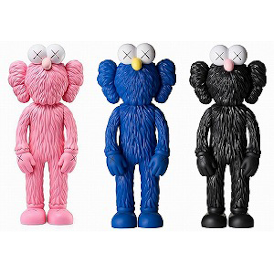KAWS BFF OPEN EDITION (Pink, Blue, Black) by Kaws