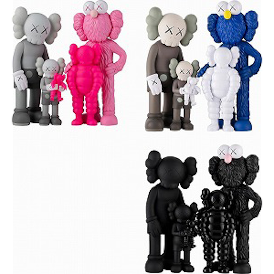 KAWS FAMILY (Pink, Multicolor, Black) by Kaws