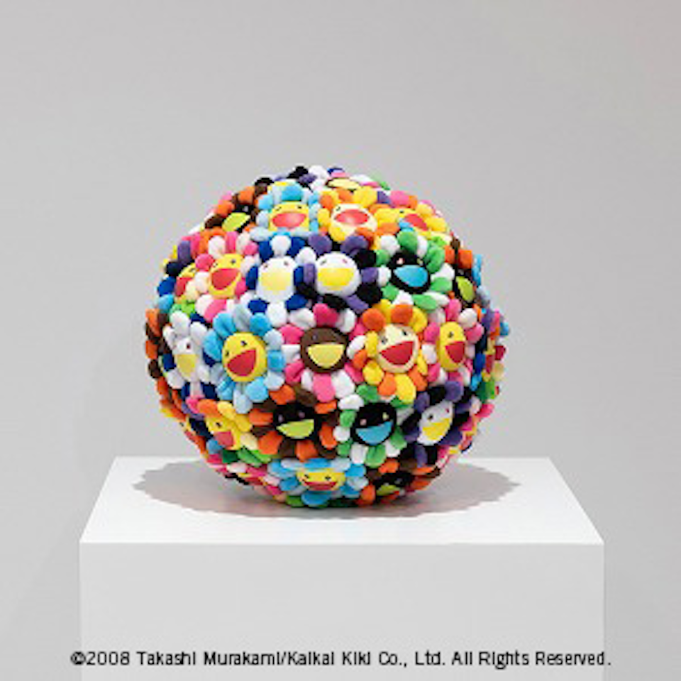 Plush Flowerball by Takashi Murakami