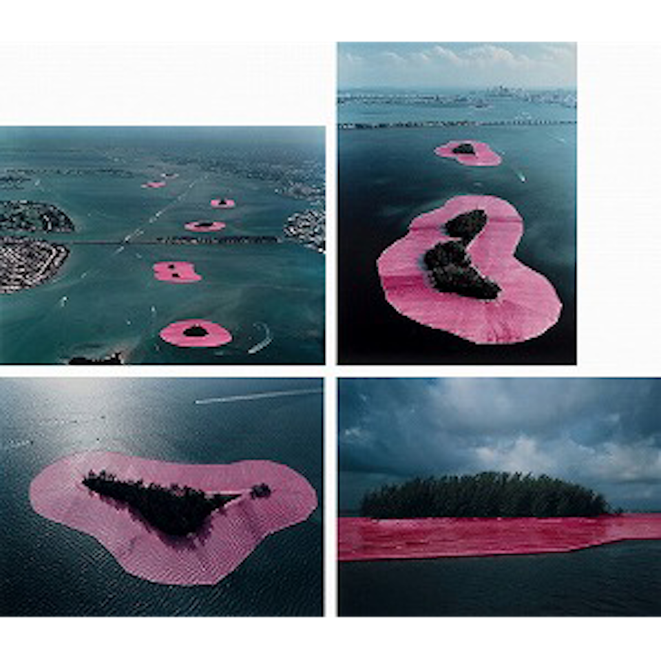Surrounded Islands, Biscayne Bay, Greater Miami, Florida, 1980-1983 (Schellmann 114-117) by Christo