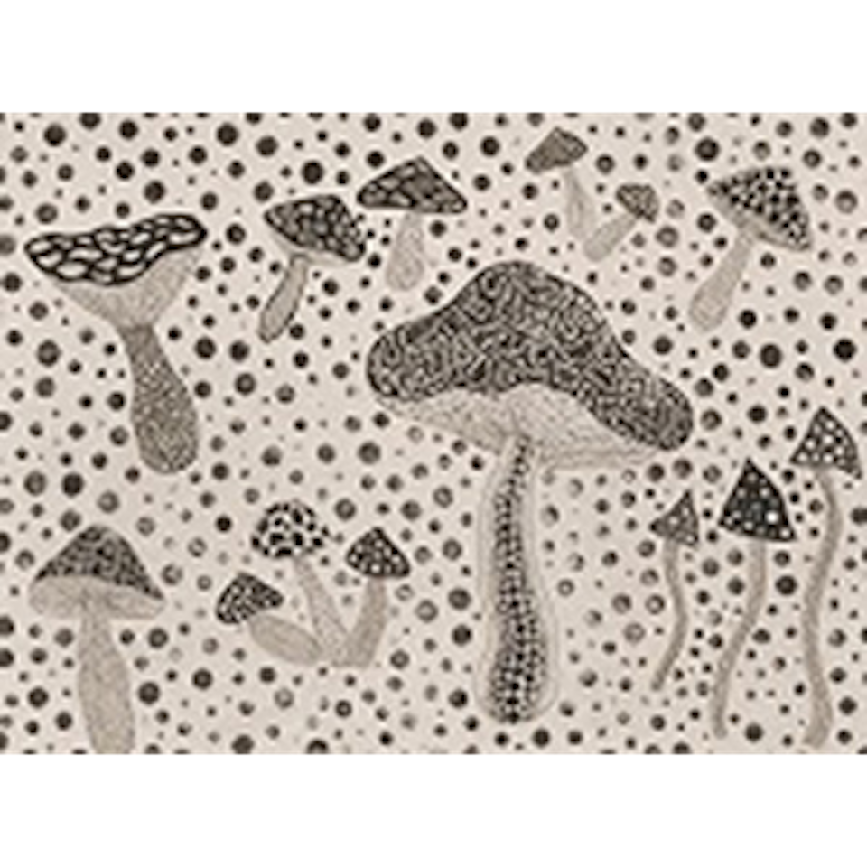 Mushrooms (Kusama 207) by Yayoi Kusama