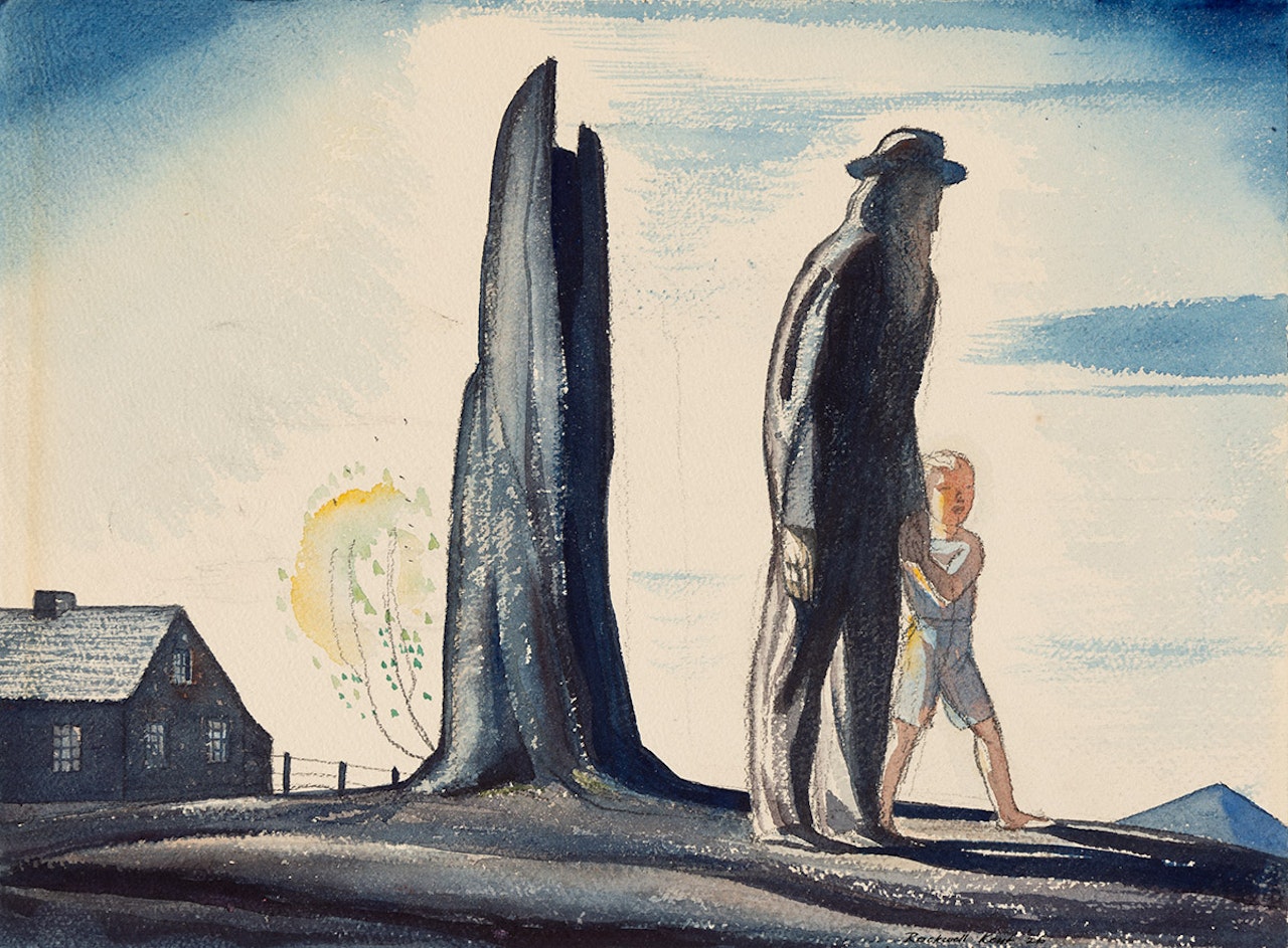 Youth and Old Age by Rockwell Kent