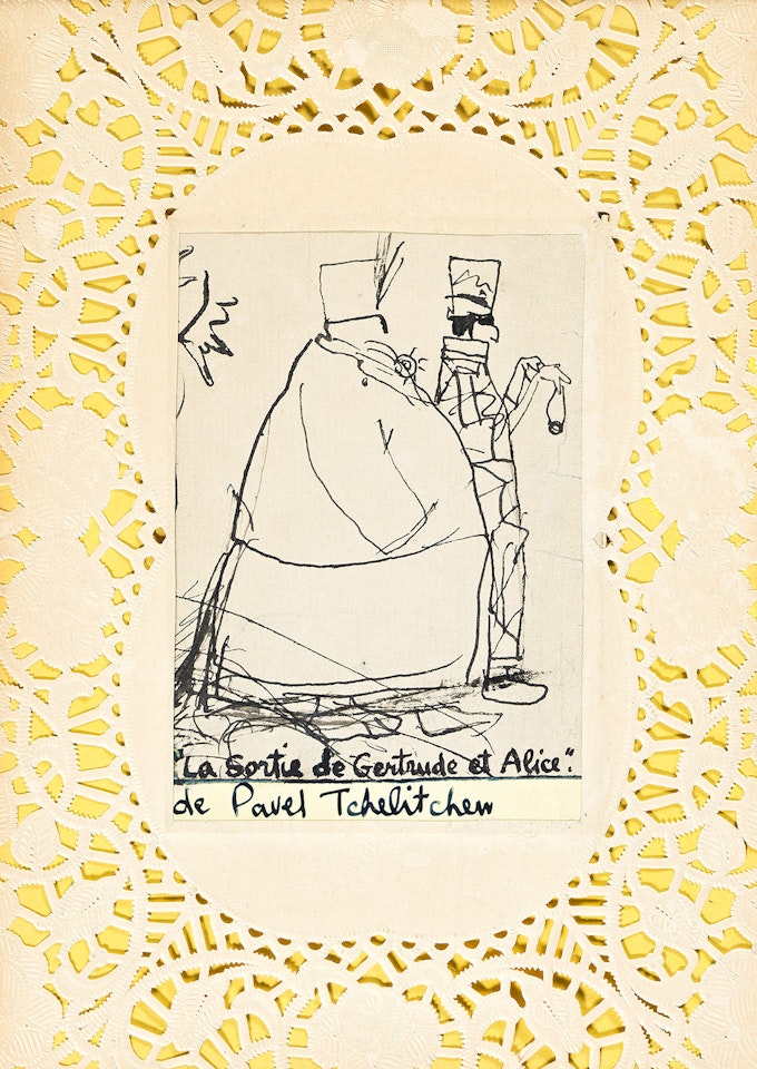 La Sortie de Gertrude et Alice by Pavel Tchelitchew