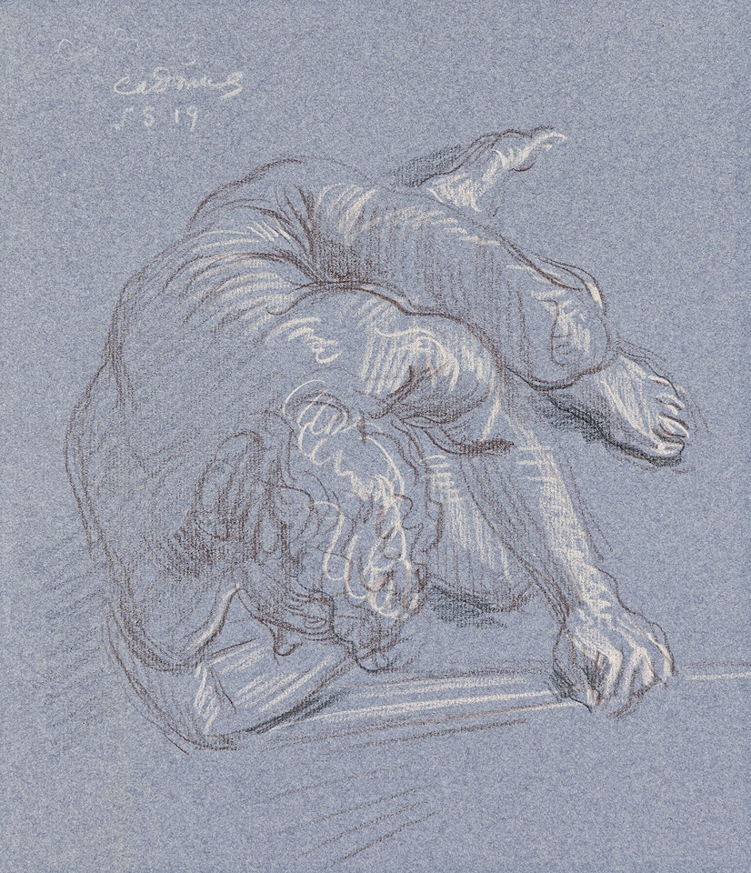 Reclining Nude by Paul Cadmus