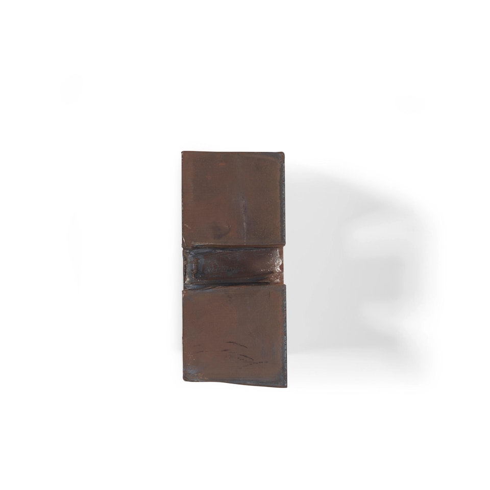 Wall Hung Steel Small Sculpture by Richard Nonas