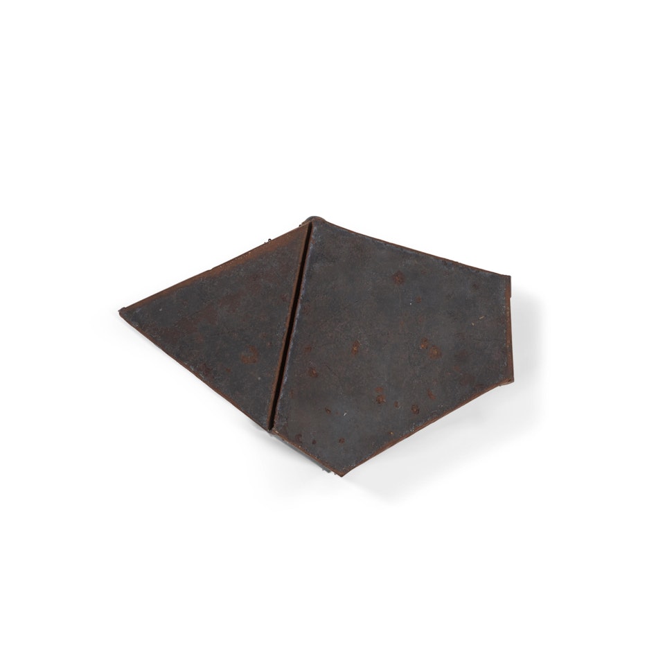 Wall Hung Steel Small Sculpture by Richard Nonas