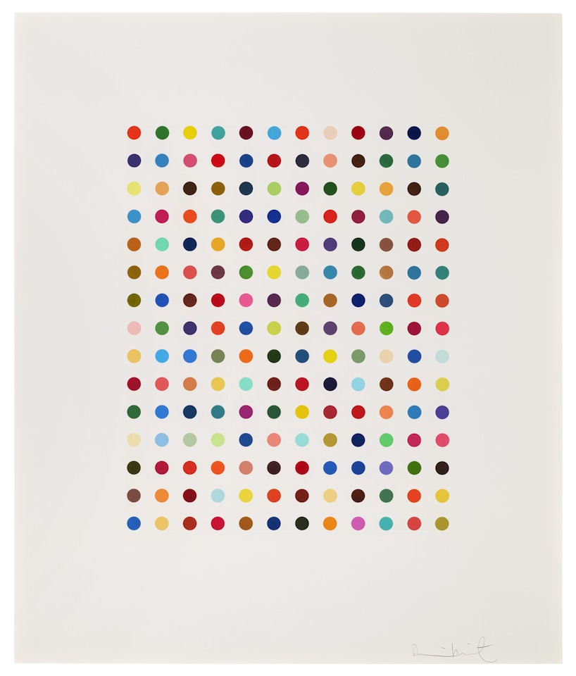 Ethidium Bromide Aqueous Solution by Damien Hirst