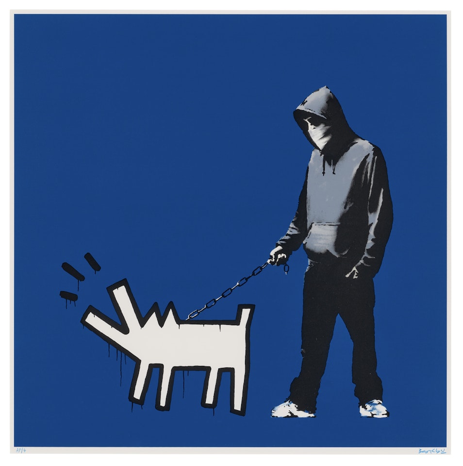 Choose Your Weapon AP (Dark Blue) by Banksy
