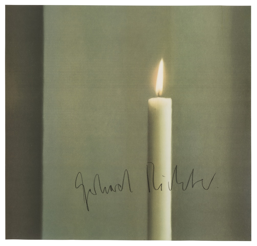 Kerze I [Candle I] by Gerhard Richter