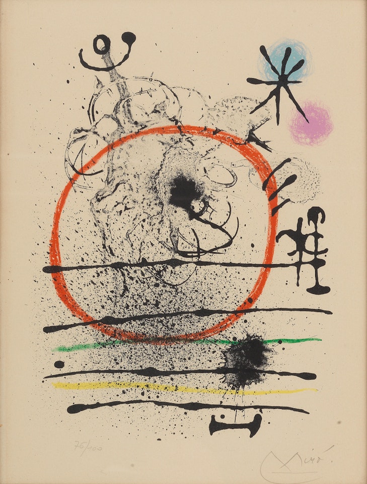 Summer Grasses..., from Haï-ku by Joan Miró