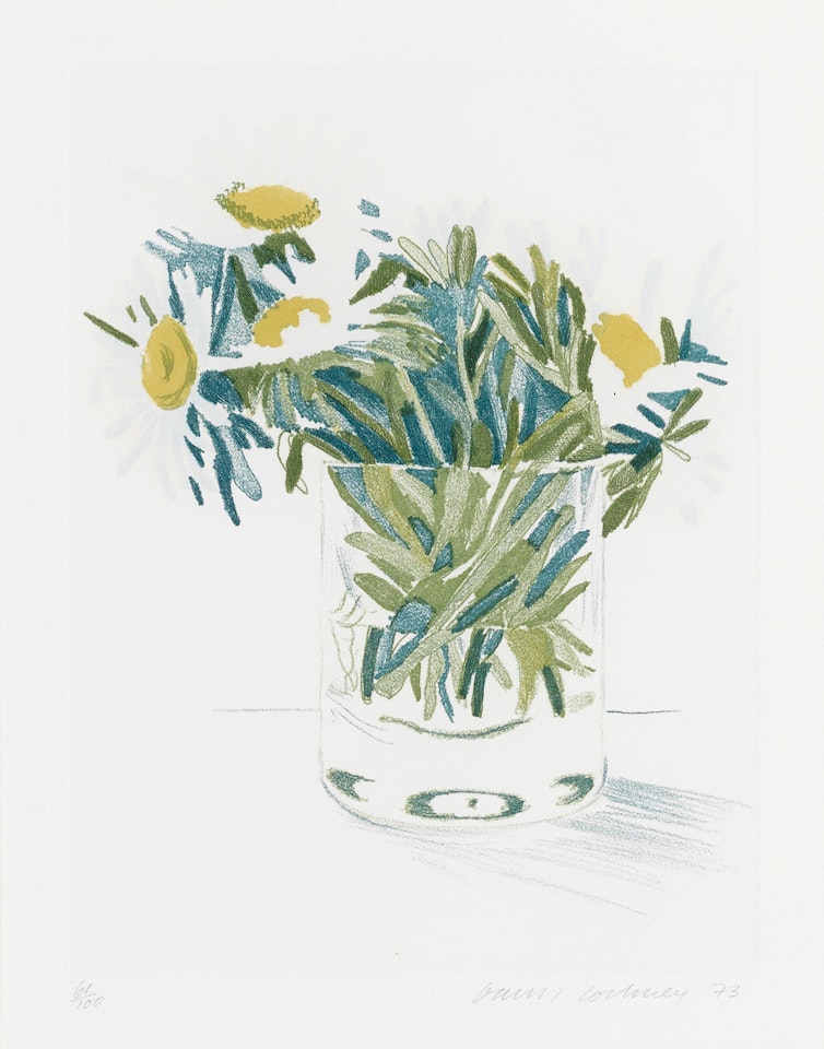 Marguerites by David Hockney