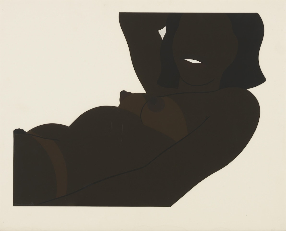 Great American Brown Nude by Tom Wesselmann
