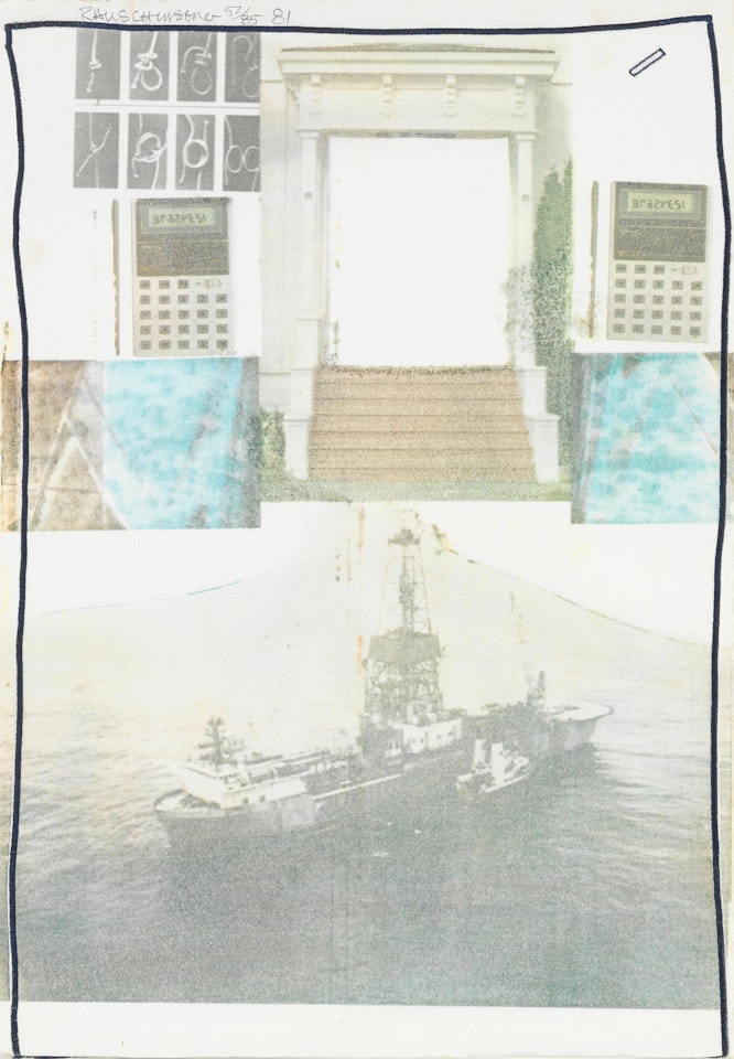 Arcanum VII, from Arcanum by Robert Rauschenberg