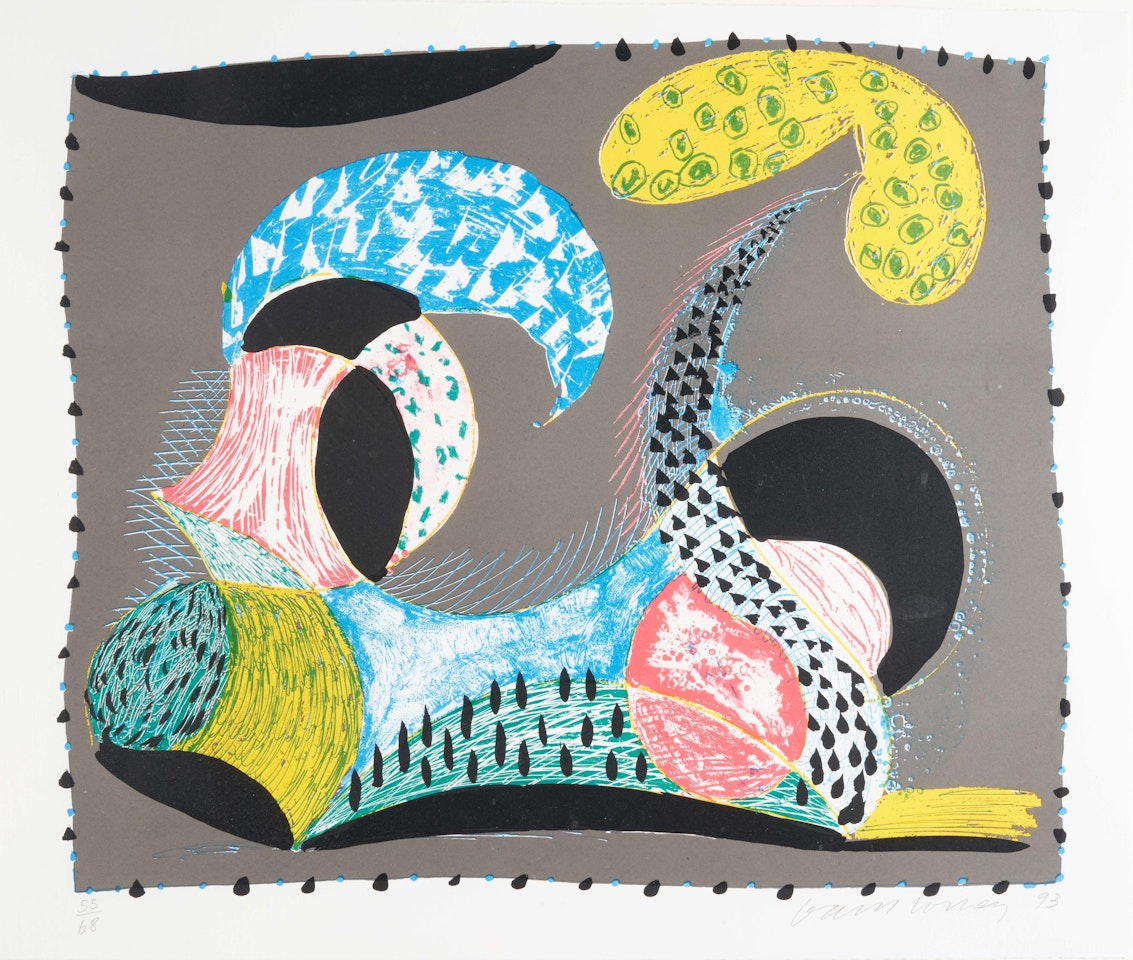 Warm Start from Some New Prints by David Hockney