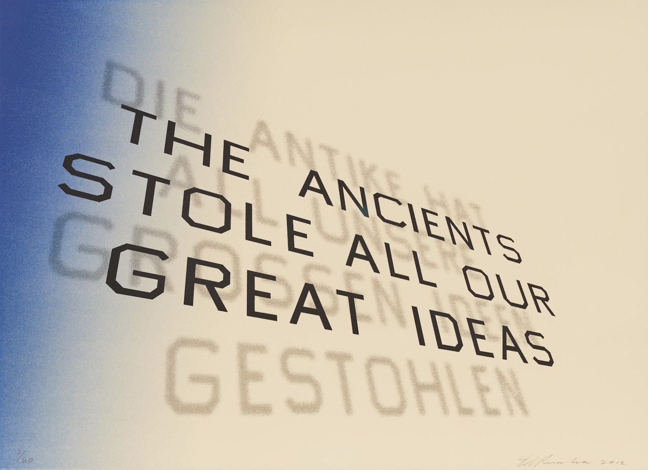 Mark Twain Quote by Ed Ruscha