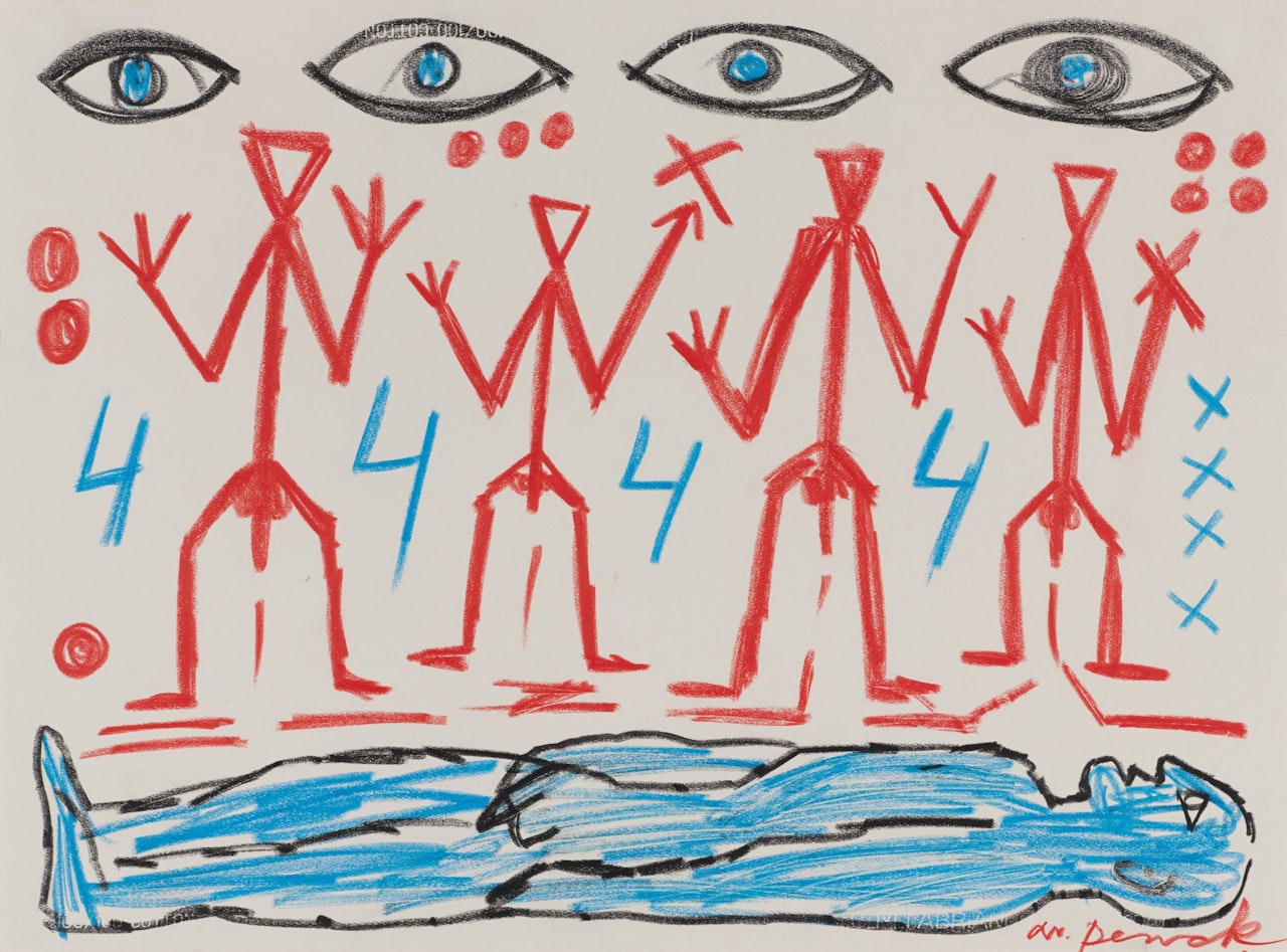 Untitled by A.R. Penck
