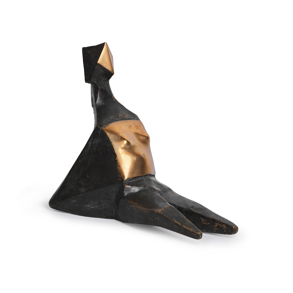 Maquette VI Sitting Elektra by Lynn Chadwick